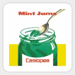 Casiopea - Mint Jams (1982) Sticker